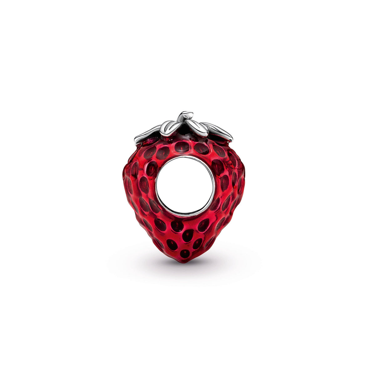Seeded Strawberry Fruit Charm