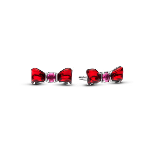 Disney Snow White Bow Stud Earrings